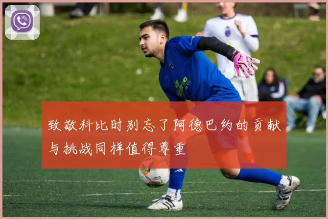 致敬科比时别忘了阿德巴约的贡献与挑战同样值得尊重
